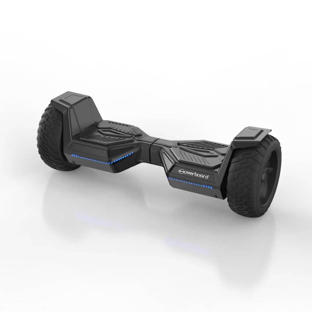 Hoverboard tout terrain tout terrain 8,5" avec haut-parleur musical Bluetooth, lumières LED, cadeau d'anniversaire de Noël pour enfants, adultes et adolescents